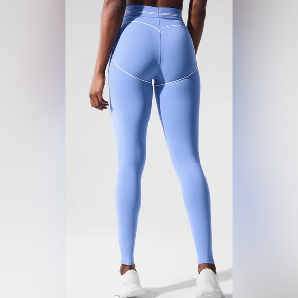 *BNWT* ALO Air-Brush High-Waist Heart Throb Leggings - Picture 2 of 4